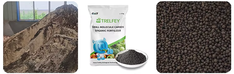 Small Molecule Organic Fertilizer Product real shot display