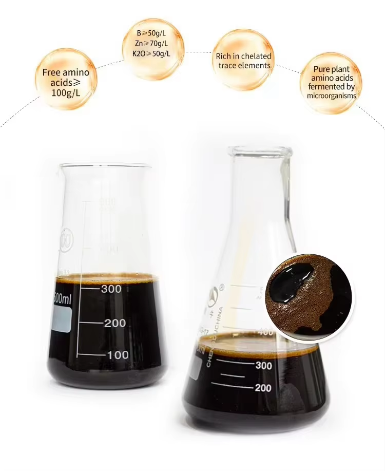Amino Acid Functional Fertilizer Product real shot display
