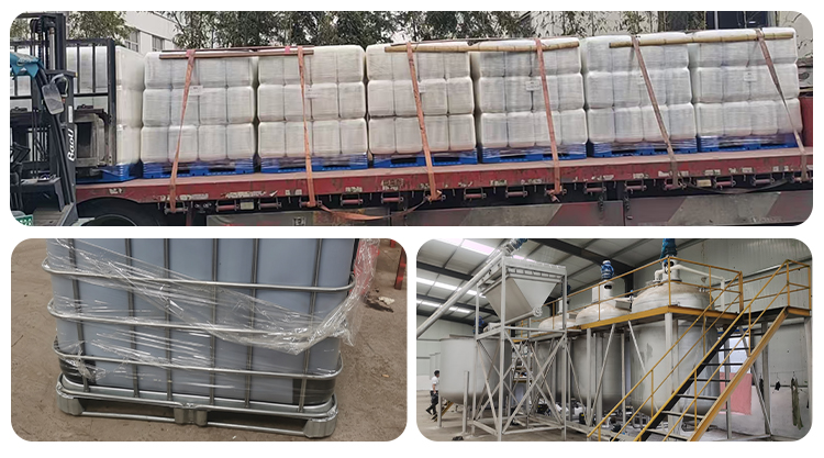 Humic Acid Liquid Fertilizer Factory warehouse display