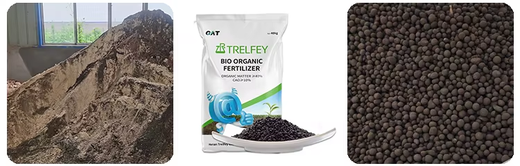 Microbial Bio-Organic Fertilizer Product real shot display