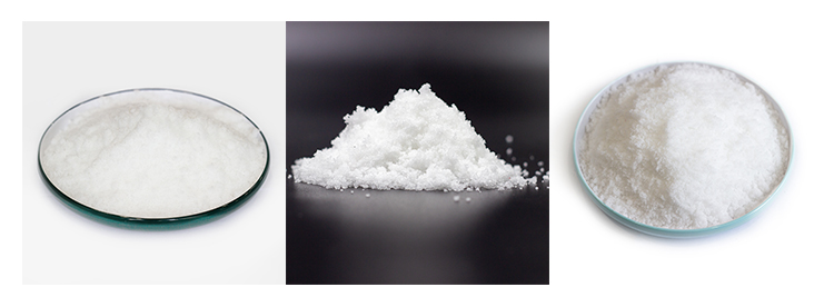 White powder product display