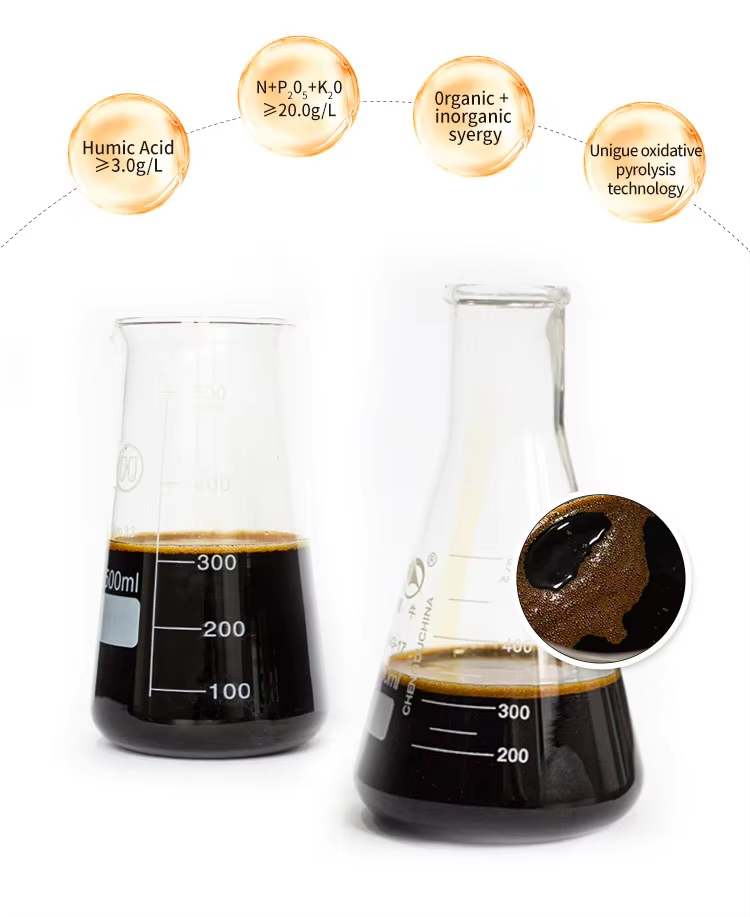 Humic Acid Liquid Fertilizer Product real shot display