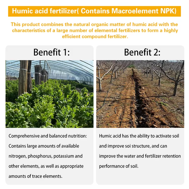 Humic Acid Liquid Fertilizer Four major features