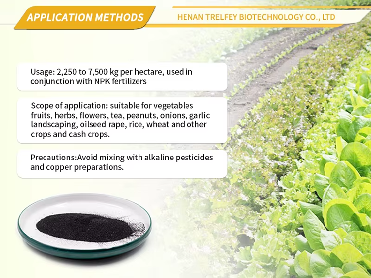 Lignite Humic Acid Powder Usage and dosage