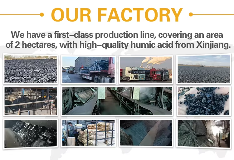 Humic acid storage
