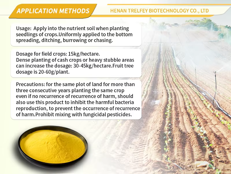 Anti-continuous cropping microbial agent Usage and dosage