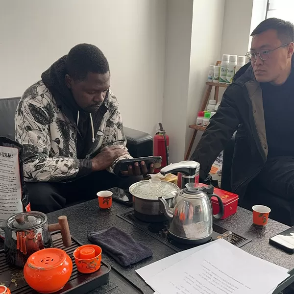 Nigerian customers visit