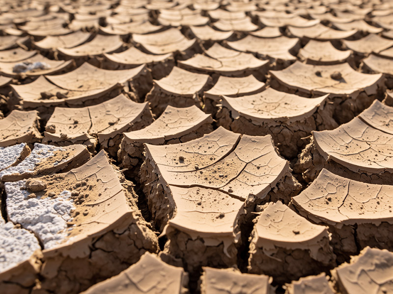 Barren soil 贫瘠的土壤
