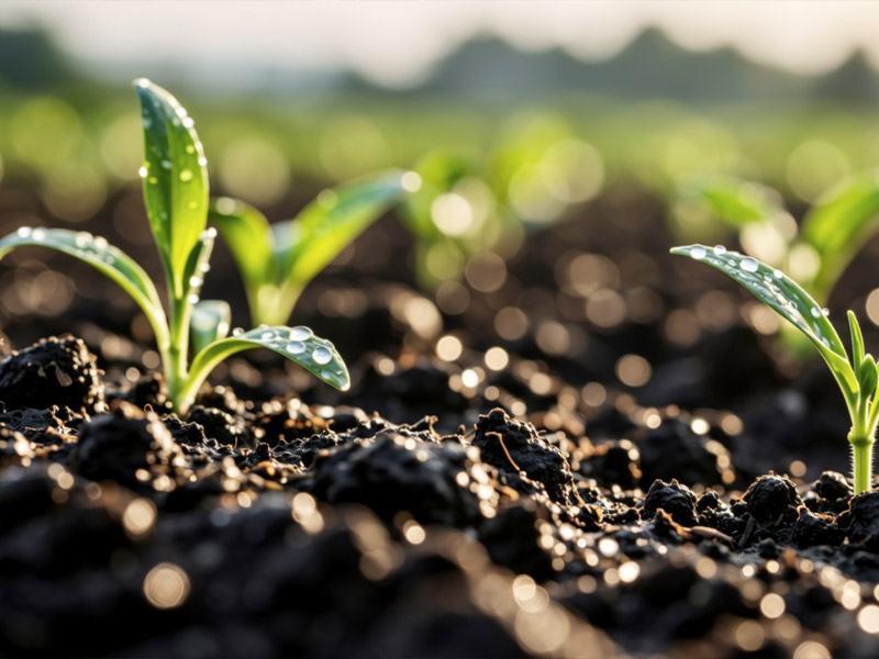 Fertile soil 肥沃的土壤