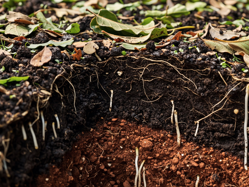Fertile soil 肥沃的土壤