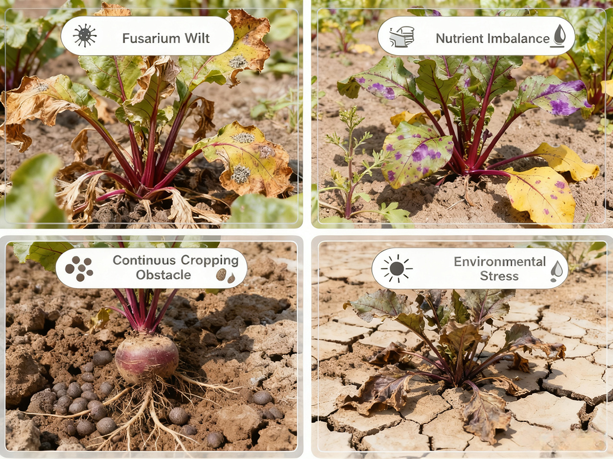 The main reasons for the reduction in sugar beet production1
